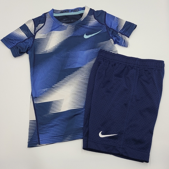 Nike Other - Nike boys' Pro shirt and mesh shorts size XS
